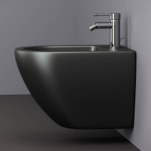 Биде Ceramica Nova Metropol CN4003MB подвесное Черное