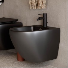 Биде Ceramica Nova Metropol CN4003MB подвесное Черное
