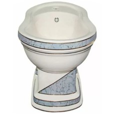 Биде Creavit Klasik KL500.000I0 Белое с декором