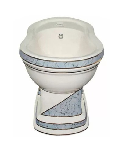 Биде Creavit Klasik KL500.000I0 Белое с декором