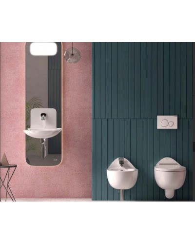 Биде Creavit Foglia FG510-00CB00E-0000 подвесное Белое