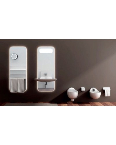 Биде Creavit Foglia FG510-00CB00E-0000 подвесное Белое