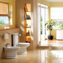 Биде CeramaLux Lux Classic 1410 Белое