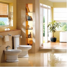 Биде CeramaLux Lux Classic 1410 Белое