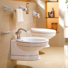 Биде CeramaLux Lux Classic 1413 подвесное Белое