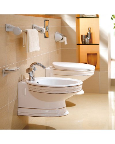 Биде CeramaLux Lux Classic 1413 подвесное Белое