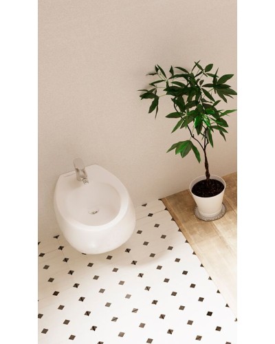 Биде Sanita Luxe Ringo RNGSLBI01 подвесное Белое