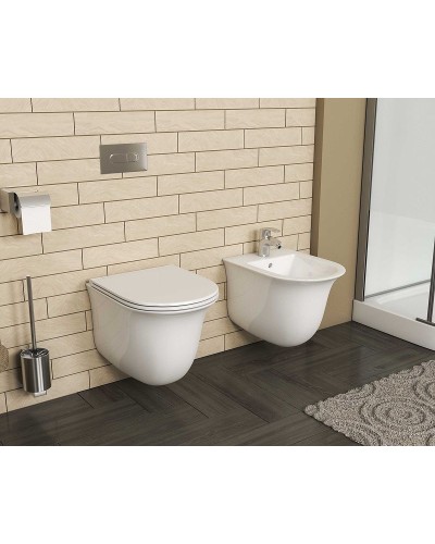 Биде Grossman GR-B4412M подвесное Белое матовое