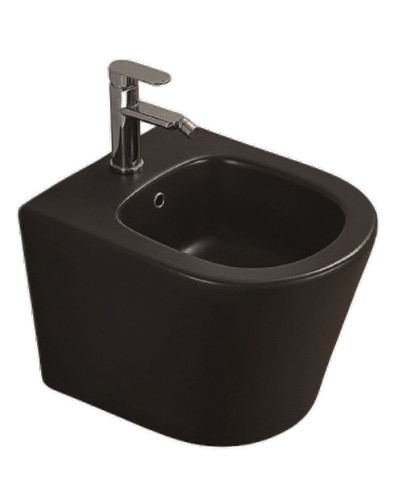 Биде CeramaLux 5330MB подвесное Черное матовое