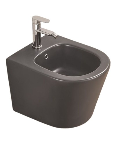 Биде CeramaLux 5330MDH подвесное Серое