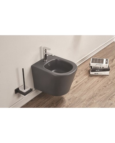 Биде CeramaLux 5330MDH подвесное Серое