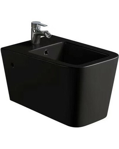 Биде SantiLine SL-5054MB подвесное Черное матовое