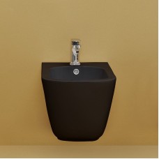 Биде Kerasan Tribeca 512531 подвесное Черное матовое