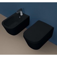 Биде Kerasan Tribeca 512531 подвесное Черное матовое