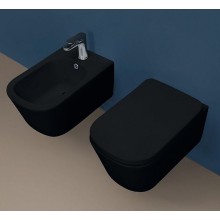 Биде Kerasan Tribeca 512531 подвесное Черное матовое