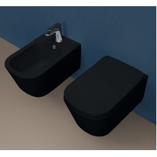 Биде Kerasan Tribeca 512531 подвесное Черное матовое