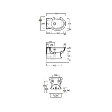 Биде Simas Lante LA19bix1 подвесное Белое