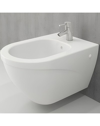 Биде Bocchi Taormina Arch 1121-001-0120 подвесное Белое глянцевое