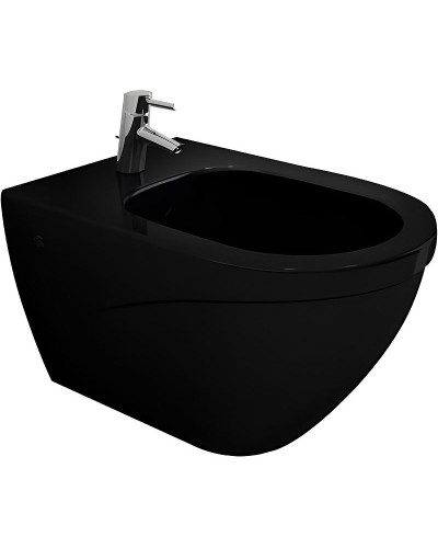 Биде Bocchi Taormina Arch 1121-005-0120 подвесное Черное глянцевое