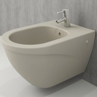 Биде Bocchi Taormina Arch 1121-007-0120 подвесное Жасмин матовое