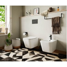 Биде Ceramica Nova Metric CN3008 подвесное Белое