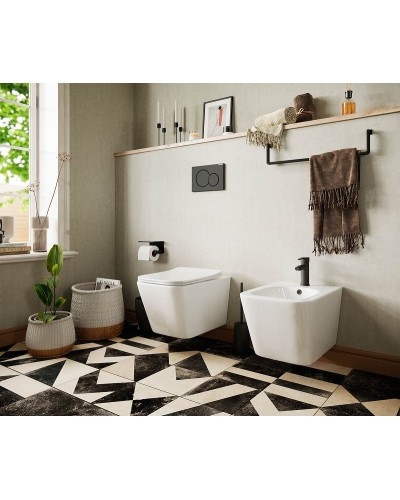 Биде Ceramica Nova Metric CN3008 подвесное Белое