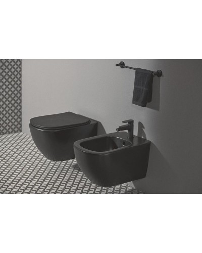 Биде Ideal Standard Tesi T3552V3 подвесное Черный шелк