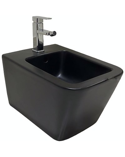 Биде CeramaLux NS5370MB подвесное Черное матовое