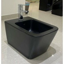 Биде CeramaLux NS5370MB подвесное Черное матовое