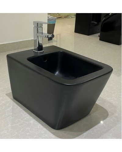 Биде CeramaLux NS5370MB подвесное Черное матовое