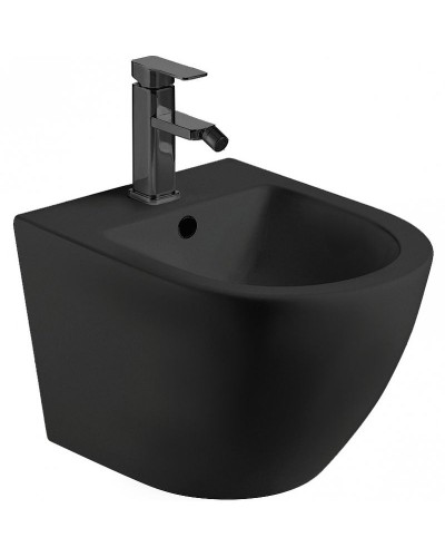 Биде CeramaLux 2197-1MB подвесное Черное матовое