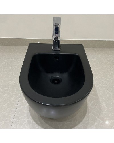 Биде CeramaLux 2197-1MB подвесное Черное матовое