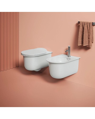 Биде Artceram Chic CHB001 05 00 подвесное Белое матовое