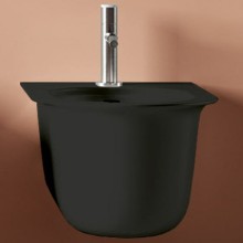 Биде Artceram Chic CHB001 17 00 подвесное Черное матовое