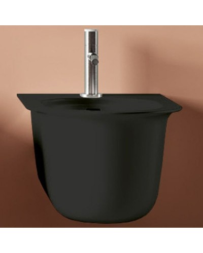 Биде Artceram Chic CHB001 17 00 подвесное Черное матовое