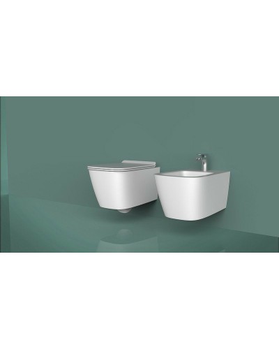 Биде Artceram A16 ASB001 05 00 подвесное Белое матовое