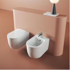 Биде Artceram Monet MNB001 01 00 подвесное Белое