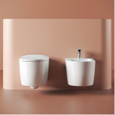 Биде Artceram Monet MNB001 01 00 подвесное Белое