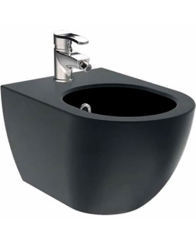 Биде Creavit Free FE510-00SM00E-0000 подвесное Черное матовое