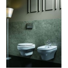 Биде Azzurra Charme CHBKS000000M/(CHA500/SOSK bi)x1 подвесное Белое