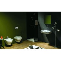 Биде Azzurra Charme CHBKS000000M/(CHA500/SOSK bi)x1 подвесное Белое