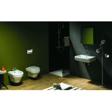 Биде Azzurra Charme CHBKS000000M/(CHA500/SOSK bi)x1 подвесное Белое