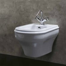 Биде Azzurra Charme CHBKS000000M/(CHA500/SOSK bi)x1 подвесное Белое