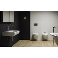 Биде Azzurra Charme CHBKS000000M/(CHA500/SOSK bi)x1 подвесное Белое