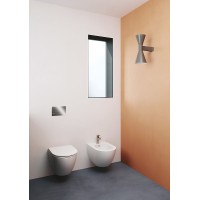 Биде Azzurra Comoda CMBIS000000MBI/(COM 500/SOSP bi)x1 подвесное Белое