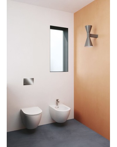 Биде Azzurra Comoda CMBIS000000MBI/(COM 500/SOSP bi)x1 подвесное Белое