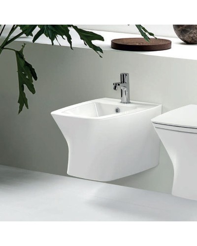 Биде Azzurra Hera HEBKS000000MBIx1 подвесное Белое