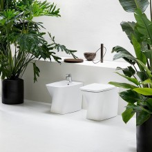 Биде Azzurra Hera HEBIT000000MBIx1 Белое