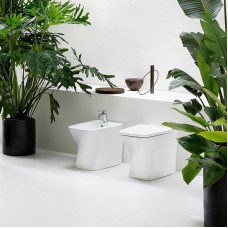 Биде Azzurra Hera HEBIT000000MBIx1 Белое