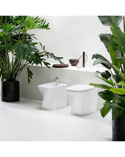 Биде Azzurra Hera HEBIT000000MBIx1 Белое